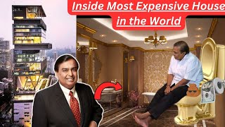 Inside The Most Expensive House 🤑 In The World  Mukesh Ambani House Antilia [upl. by Gibson890]