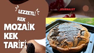 KEK TARİFİ  MOZAİK KEK TARİFİ [upl. by Haraf]