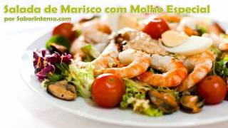 Salada de Marisco com Molho Especial [upl. by Aisinoid]