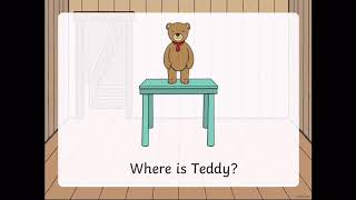 Maths Positional language Where is teddy [upl. by Iphagenia]