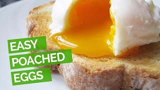 Easy Poached Eggs No Vinegar [upl. by Otineb]