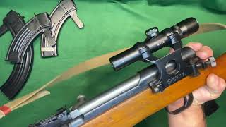 3 SKS Rifles Norinco NR Norinco Scoped 1958 Tula Russian [upl. by Nyrual]