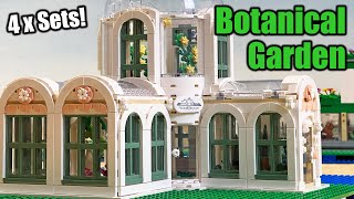 Building a LEGO Botanical Garden from 4 Sets  Lego Zoo [upl. by Sill361]