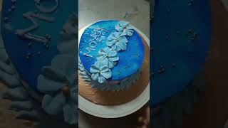 Vanilla cake design love music jubinnautiyal cakedesign cakedecoration [upl. by Ardnosak102]