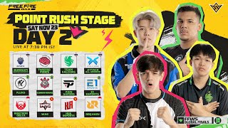 HI FFWS Global Finals 2024  Point Rush Stage Day 2 [upl. by Fai]