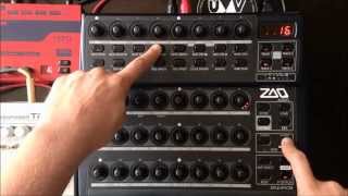 Jacob Korn jamming on the Zaquencer  standalone MIDI Step Sequencer [upl. by Oicor]