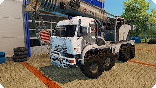 KAMAZ POLARNIK  ETS2130Euro Truck Simulator 2 [upl. by Naujed]