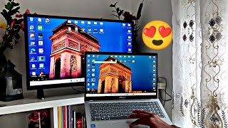 Comment projeter lécran PC 💻 sur TV 📺 sans fil  🔥 [upl. by Ytak]