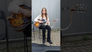 Wes Montgomery  Dnatural blues Arr by Emily Remler Bb blues guitar cover [upl. by Sucramd]