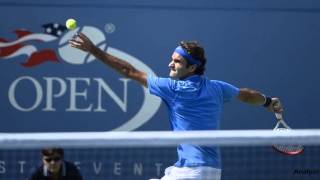 Roger Federer  Adrian Mannarino  3rd Round US Open Championships  09012013  analyse [upl. by Nabetse]