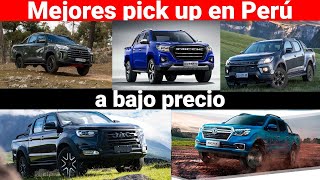 ¡Mejores pick up en Perú a bajo precio [upl. by Marks]