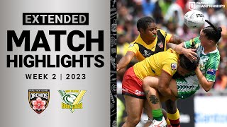 PNG Orchids v Cook Islands  Extended Highlights  Pacific Championships 2023  NRLW [upl. by Burne]