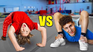 BROTHERS VS EXTREME GYMNASTICS CHALLENGES [upl. by Nuhs]