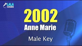 Anne Marie  2002 남자키Male  LaLa Karaoke 노래방 [upl. by Dnomaid]