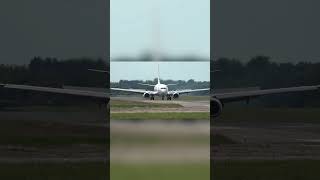 Boeing 737800 Landing at Norwich Airport Runway 09 [upl. by Juxon]