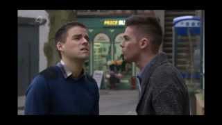 243  Ste Hay and Doug Carter  Hollyoaks E4 May 3rd 2012 [upl. by Yelbmik]