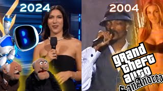 Game Awards 2024 vs 2004 comparação [upl. by Atiram238]