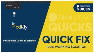 How to Bypass Adfly quotPress Allow to Continuequot in 2021 [upl. by Winchester446]