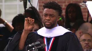 Chadwick Bosemans Howard University 2018 Commencement Speech [upl. by Richara]