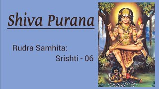 ShivaPuranaRudra Samhita Srishti  6 shiva lordshiva mahadev shiv omnamahshivaya [upl. by Ignaz]