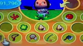 Animal Crossing City Folk How to plant Coconut Trees [upl. by Glory523]