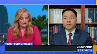 REP LIEU DISCUSSES SUPREME COURT ETHICS AND TRUMP INVESTIGATION WITH MSNBCS ALEX WITT [upl. by Airitak834]