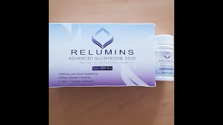 Relumins 3500 mg Glutathione Skin Whitening Injections with Booster [upl. by Amzu686]