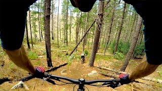 Gnarliest steepest lankest  Mountain Biking Jonkershoek in South Africa [upl. by Keeton381]