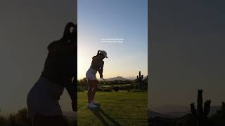 Draw vs fade beginnergolftips golf golfforbeginners golfswing womensgolf [upl. by Akenihs]