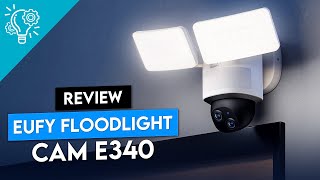 eufy Floodlight Cam E340  Stay Secure All Day amp Night [upl. by Aniahs]