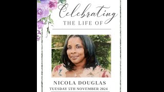 Homegoing Funeral Service of Nicola Douglas  051124 [upl. by Yonita]