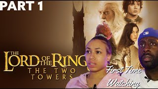 MIND BLOWN REACTING TO The Lord Of the RingsThe Two Towers 2002 Part 1 [upl. by Yelyab]