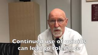 Dr Edward Benzel of the Cleveland Clinic talks about reducing opioid use [upl. by Tiffanie]