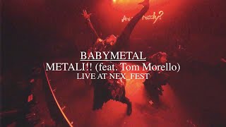 BABYMETAL – メタり！！ feat Tom Morello OFFICIAL Live Music Video [upl. by Lena]