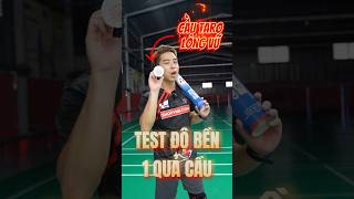 NHU SMOKE Test Độ Bền Cầu Taro Mới  vnb caulong badminton shortsvideo shorts [upl. by Eico447]