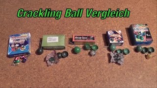 Crackling Ball Vergleich  Keller Weco amp Co  Ankündigung neue Videos [upl. by Htirehc]