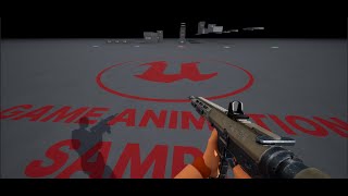 UE54 GASP Motion Matching First Person  FPS animations Tutorial [upl. by Oijile5]