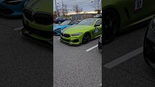 Mainline CarsampCoffee premeet jimfinch bmwm850i mclaren720s nissanskyliner33 m4 r8 fastcars [upl. by Etireugram111]