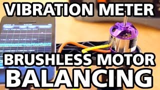 In depth video how to balance brushless motors using a vibration meter and tape  Ontaerial [upl. by Airamasor]