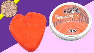 Crazy Aarons Red Thinking Putty Review [upl. by Obau]