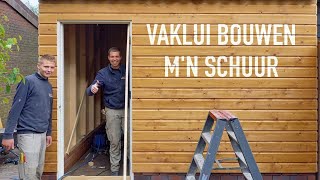 Vaklui bouwen mn schuur [upl. by Beare269]