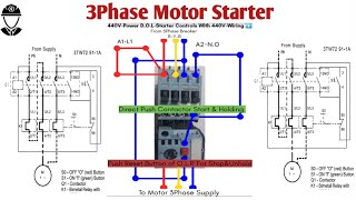 3Phase Starter  3Phase  3Phase Motorpowerwireconnectionelectricalwiring acpharmadiagram3d [upl. by Tamas845]