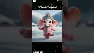 thumak thumak kar chale Karta main chham chham nache Ganesh Bhagwan 🪔🙏🥰🥰💗💗💕🥀🥀 [upl. by Abbotson]