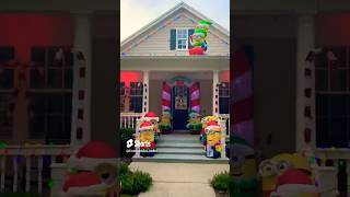 MINIONS CHRISTMAS INFLATABLES shorts viral shortvideo short youtubeshorts love video reels [upl. by Ralleigh842]