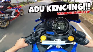 ZX25R VS CBR250RR SP QS‼️ ADU KENC4NG SESAMA 250cc  Indonesia Motovlog 308 [upl. by Konstance408]