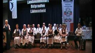 Ons Heimat  Gedicht in ostpreußischer Mundart [upl. by Schulze472]