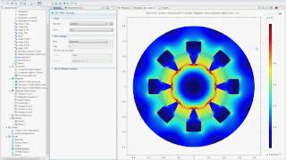 Generator 2D Simulation  COMSOL Multiphysics [upl. by Leverett]