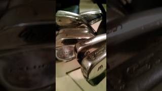 My Golf Clubs Classic Mizuno MP 14s Awesome Clubs [upl. by Harve]