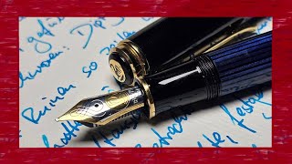 Pelikan Souverän M800  ASMR Handwriting [upl. by Dosi282]