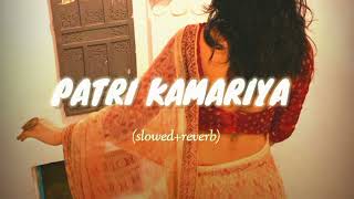 PATRI KAMARIYA ZINDAGI BHAR slowed×reverb  bhojpuri song [upl. by Naam]